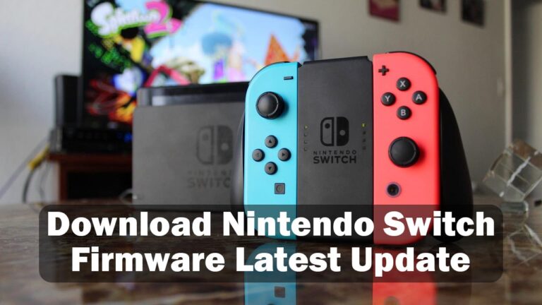 Nintendo Switch Firmware Latest Download
